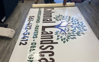 Top Benefits of Using Vinyl Signs for Landscaping Businesses